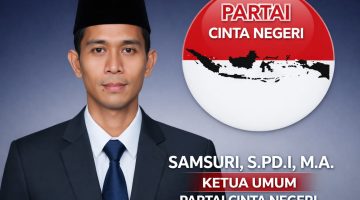 Samsuri, S.Pd.I, M.A Dapat Dukungan Penuh DPP, DPW, hingga DPD PCN sebagai Capres RI